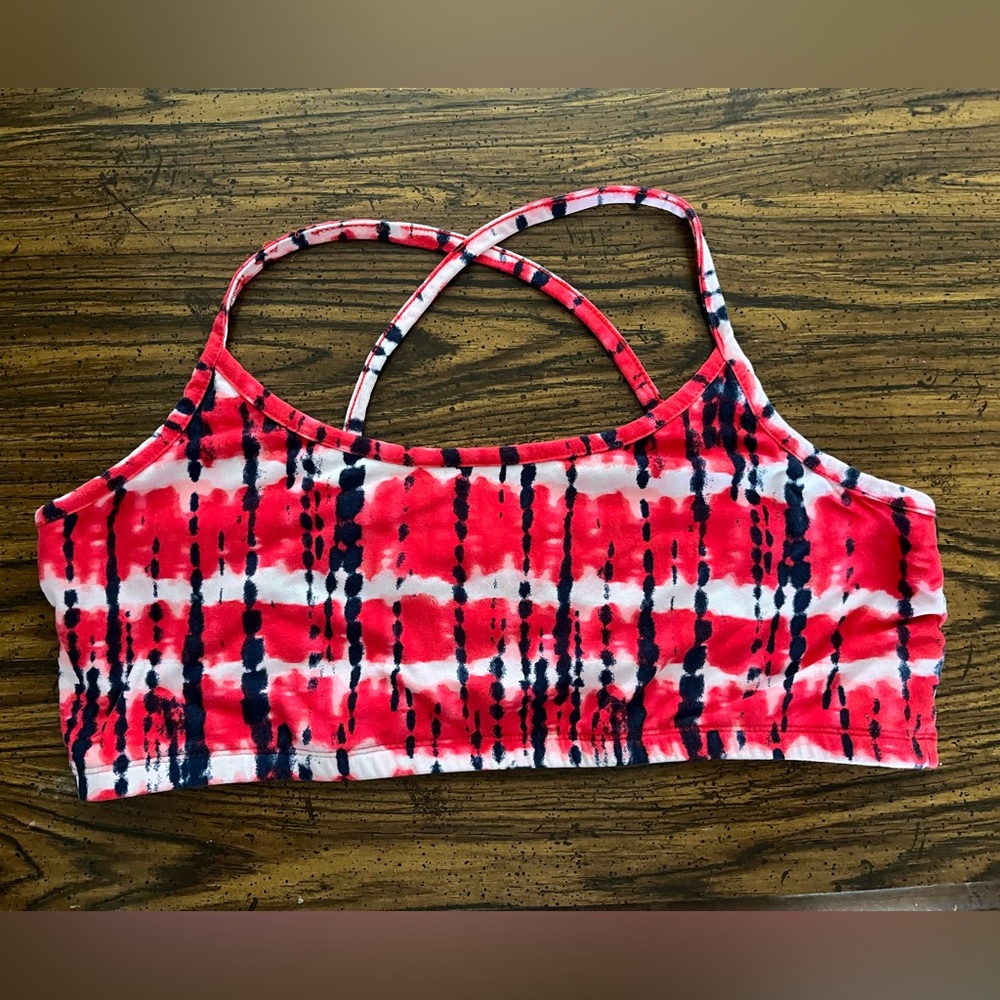 No Boundaries Red, White, and Blue Bralette Juniors Size XXL / 2X / 19